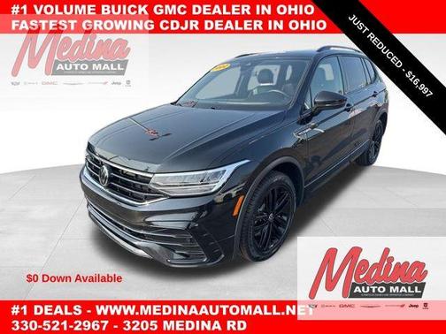 2022 Volkswagen Tiguan 2.0T SE R-Line Black