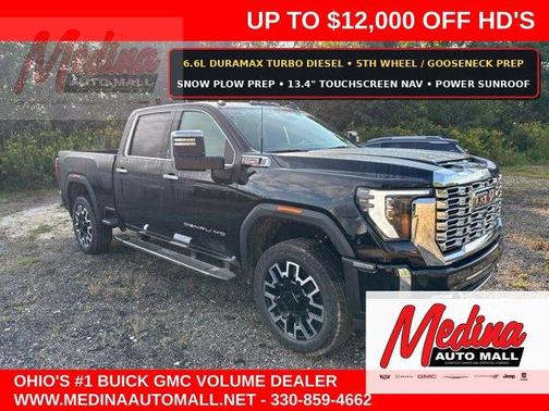 Onyx Black 2026 GMC Sierra 2500 Denali
