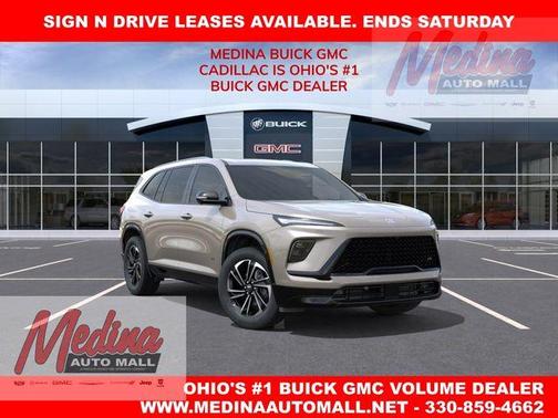 Stone Metallic 2026 Buick Enclave Sport Touring