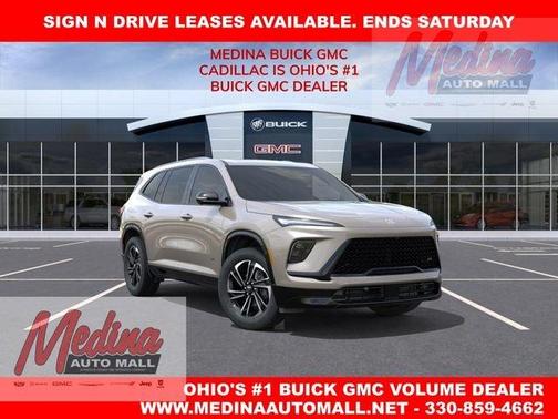 Stone Metallic 2026 Buick Enclave Sport Touring