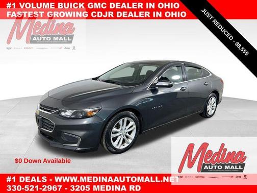Nightfall Gray Metallic 2018 Chevrolet Malibu LT