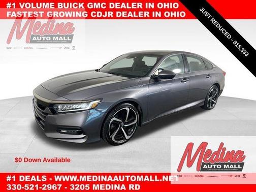 Modern Steel Metallic 2018 Honda Accord Sport