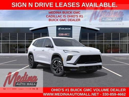 Summit White 2026 Buick Enclave Sport Touring