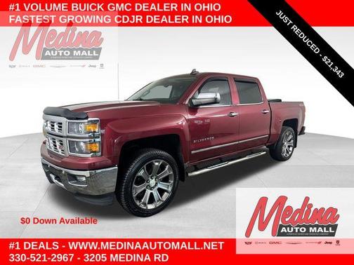 Deep Ruby Metallic 2015 Chevrolet Silverado 1500 LTZ