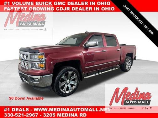 Deep Ruby Metallic 2015 Chevrolet Silverado 1500 LTZ