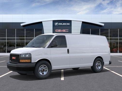 Summit White 2026 GMC Savana 2500 Work Van