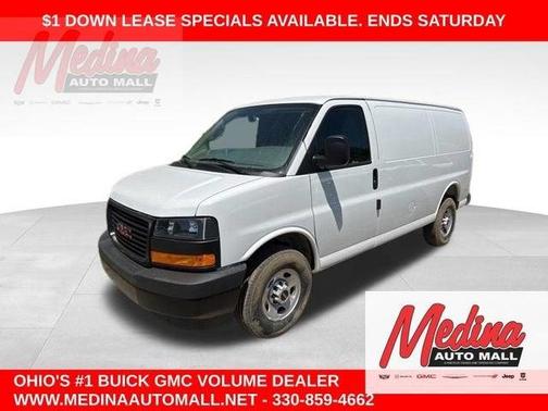 Summit White 2026 GMC Savana 2500 Work Van