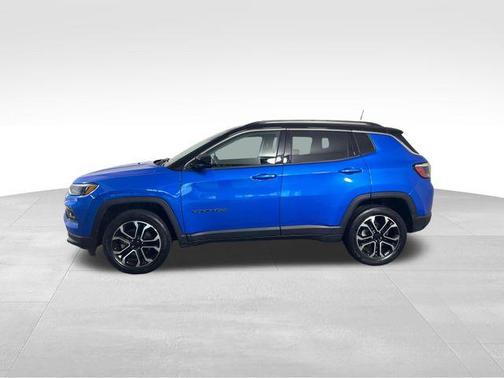 Laser Blue 2022 Jeep Compass Limited