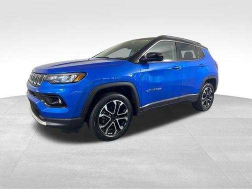 Laser Blue 2022 Jeep Compass Limited