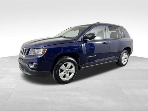True Blue Pearlcoat 2017 Jeep Compass Sport