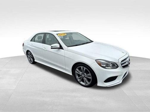 Polar White 2016 Mercedes-Benz E-Class E 350 4MATIC