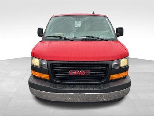 Cardinal Red 2026 GMC Savana 3500 Work Van