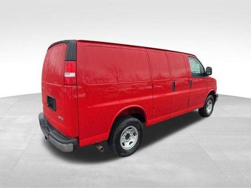 Cardinal Red 2026 GMC Savana 3500 Work Van