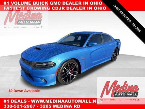 B5 Blue Pearlcoat 2015 Dodge Charger R/T Scat Pack