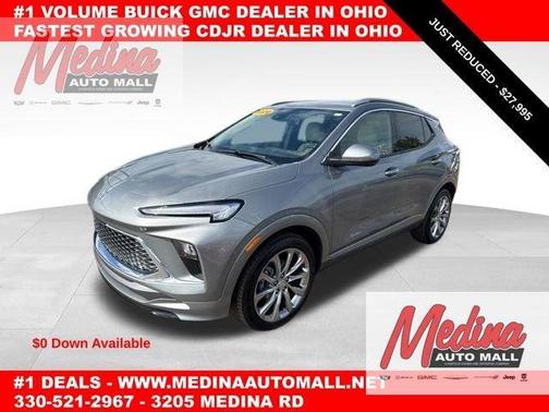 Moonstone Gray Metallic 2024 Buick Encore GX Avenir