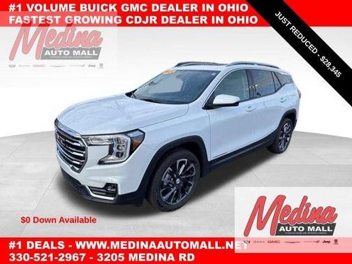 Summit White 2023 GMC Terrain SLT