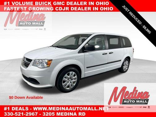 Bright White Clearcoat 2015 Dodge Grand Caravan AVP/SE
