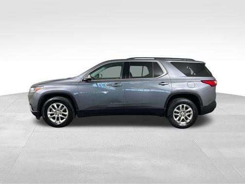 Satin Steel Metallic 2019 Chevrolet Traverse LT Leather