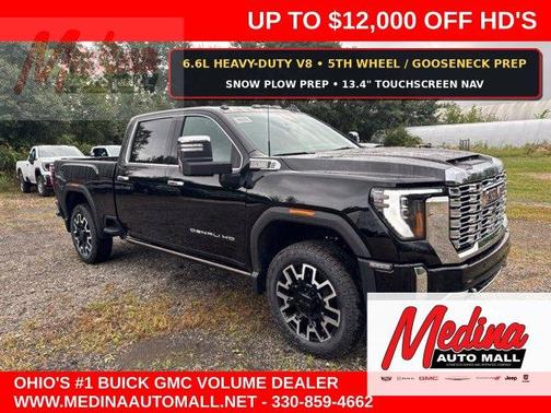 Onyx Black 2026 GMC Sierra 2500 Denali