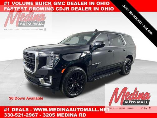 Onyx Black 2022 GMC Yukon SLE