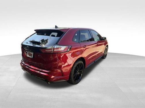 Red Metallic 2021 Ford Edge ST Line