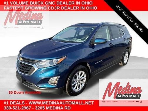 Pacific Blue Metallic 2019 Chevrolet Equinox 1LT