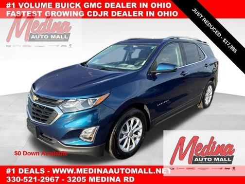 Pacific Blue Metallic 2019 Chevrolet Equinox 1LT