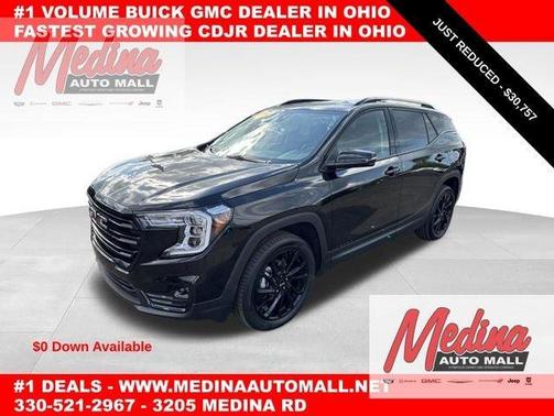 Ebony Twilight Metallic 2024 GMC Terrain SLT