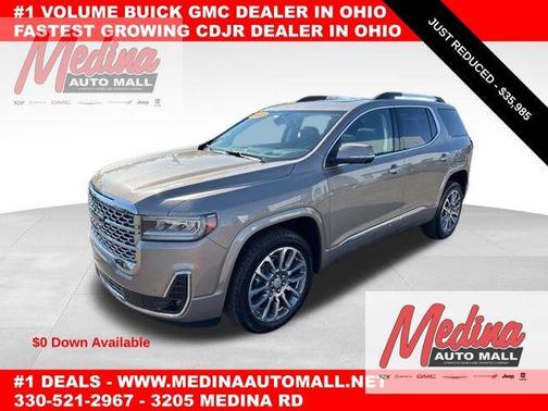 Gray 2023 GMC Acadia Denali