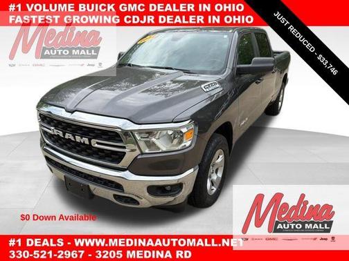 Granite Crystal Clearcoat Metallic 2022 RAM 1500 Big Horn