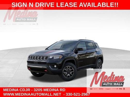 Diamond Black 2026 Jeep Compass Trailhawk