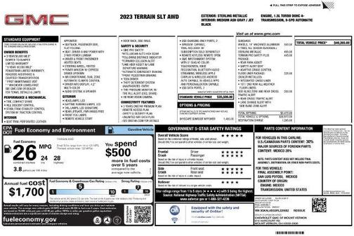 Sterling 2023 GMC Terrain SLT