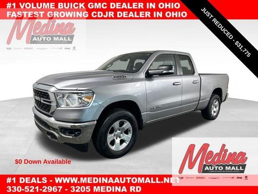 Billet Silver Metallic Clearcoat 2022 RAM 1500 Big Horn