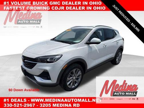 White Frost Tri-Coat 2023 Buick Encore GX Essence
