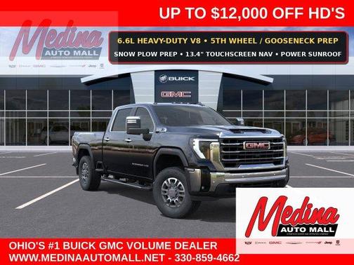 Onyx Black 2026 GMC Sierra 2500 SLT