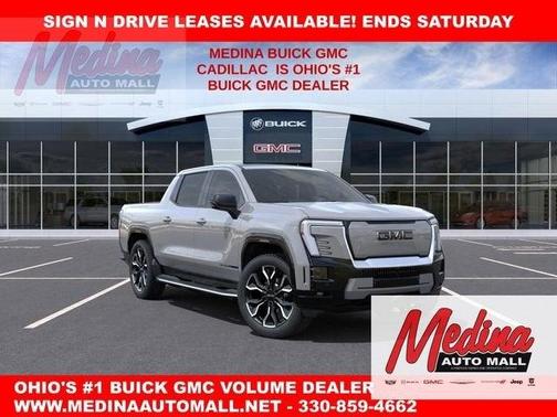 Gray 2025 GMC Sierra EV Denali