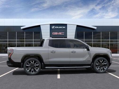 Gray 2025 GMC Sierra EV Denali