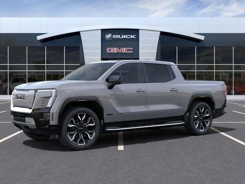Gray 2025 GMC Sierra EV Denali