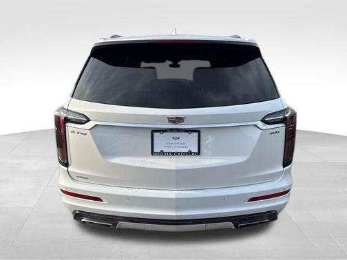 Crystal White Tri-Coat 2024 Cadillac XT6 Sport AWD