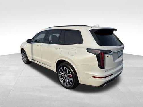 Crystal White Tri-Coat 2024 Cadillac XT6 Sport AWD