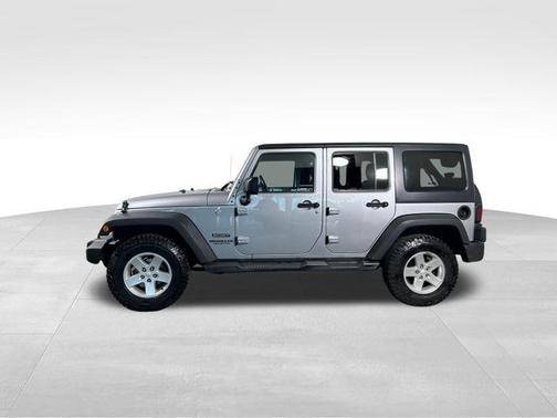 Billet Silver Metallic Clearcoat 2016 Jeep Wrangler Unlimited Sport