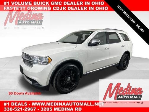 Stone White Clearcoat 2011 Dodge Durango Citadel