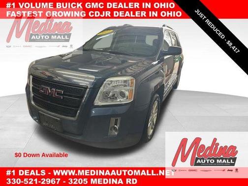 Steel Blue Metallic 2012 GMC Terrain SLT-1