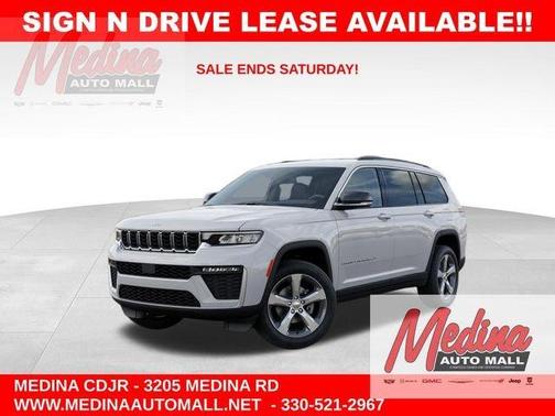 Bright White Clearcoat 2026 Jeep Grand Cherokee L Limited