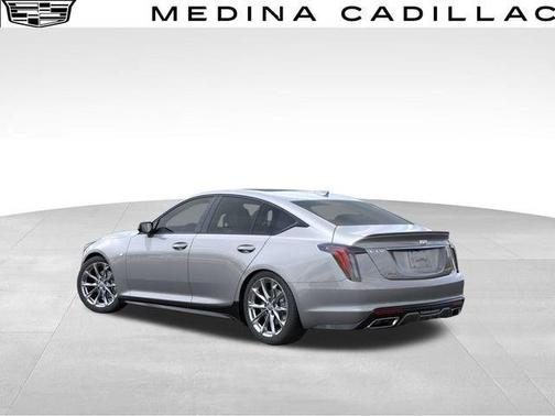 Silver Metallic 2026 Cadillac CT5 Sport AWD