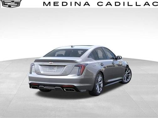 Silver Metallic 2026 Cadillac CT5 Sport AWD