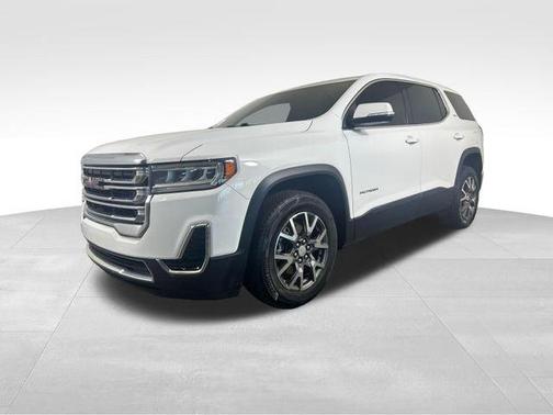 Summit White 2021 GMC Acadia SLE
