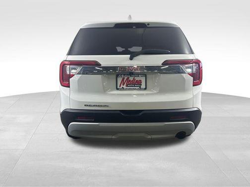 Summit White 2021 GMC Acadia SLE