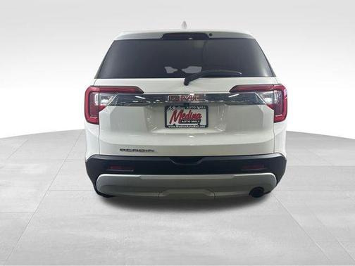 Summit White 2021 GMC Acadia SLE