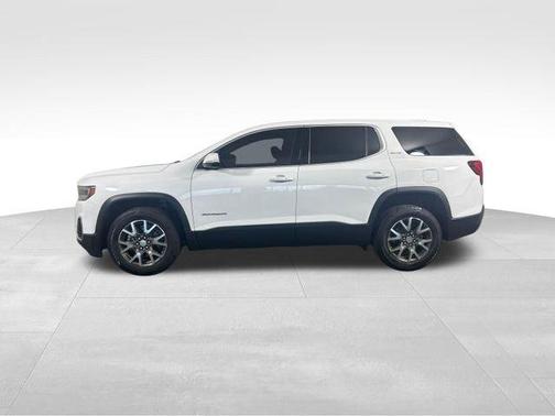 Summit White 2021 GMC Acadia SLE